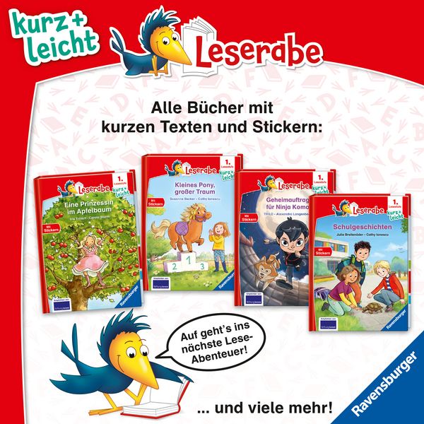 Produktbild: Leserabe 1. Lesestufe Kurz und leicht - Geheimauftrag für Ninja Komo