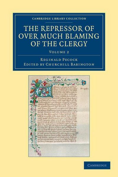 Produktbild: The Repressor of Over Much Blaming of the Clergy - Volume 2