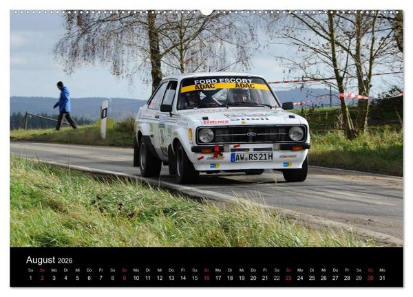 Produktbild: Asphalt und Schotter Rallye (hochwertiger Premium Wandkalender 2026 DIN A2 quer), Kunstdruck in Hochglanz
