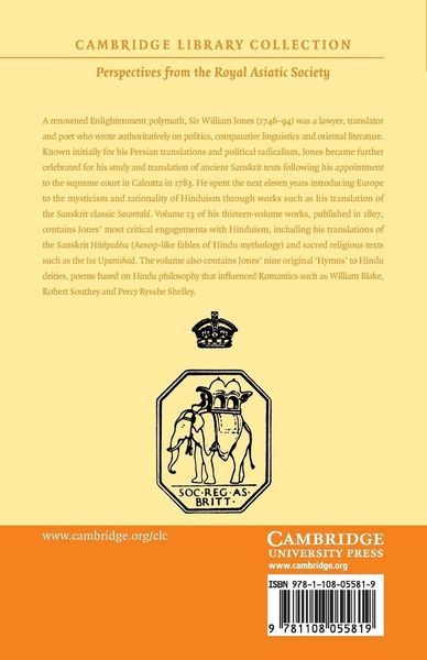 Produktbild: The Works of Sir William Jones - Volume 13