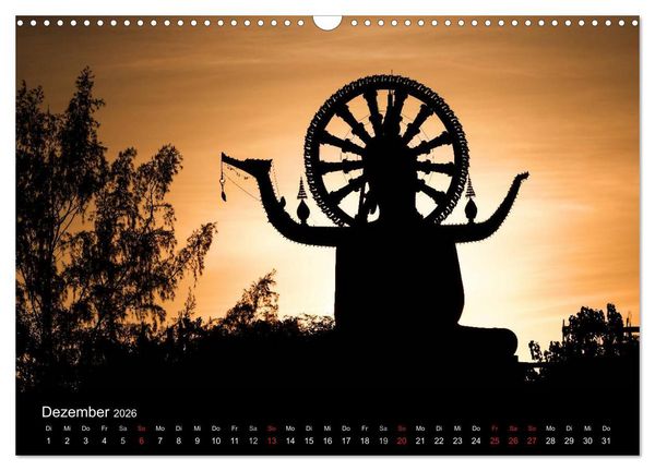 Produktbild: Koh Samui (Wandkalender 2026 DIN A3 quer), CALVENDO Monatskalender