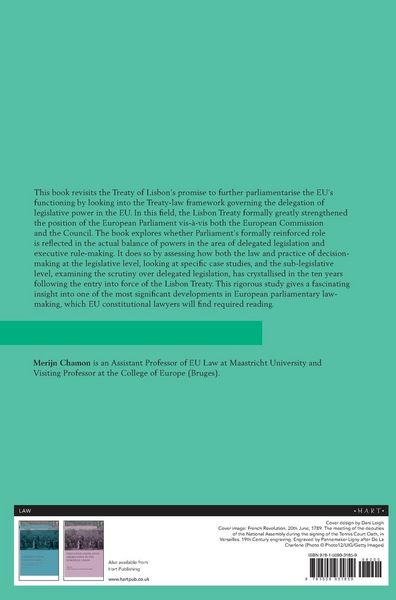 Produktbild: European Parliament and Delegated Legislation