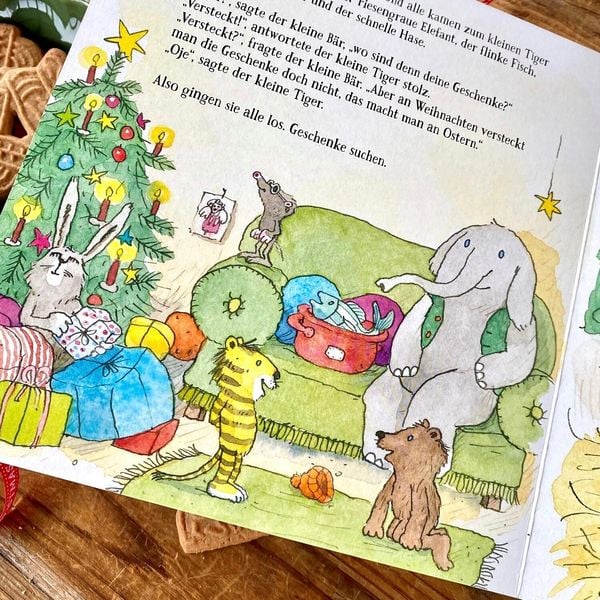 Produktbild: Nach einer Figurenwelt von Janosch. Endlich Weihnachten (und die falschen Geschenke)