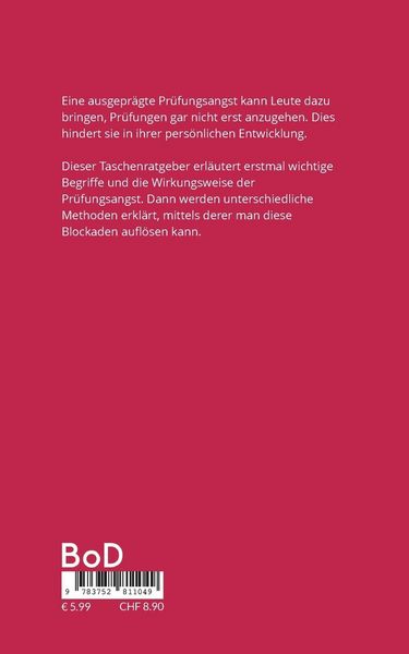 Produktbild: Umgang mit der Pr&uuml;fungsangst