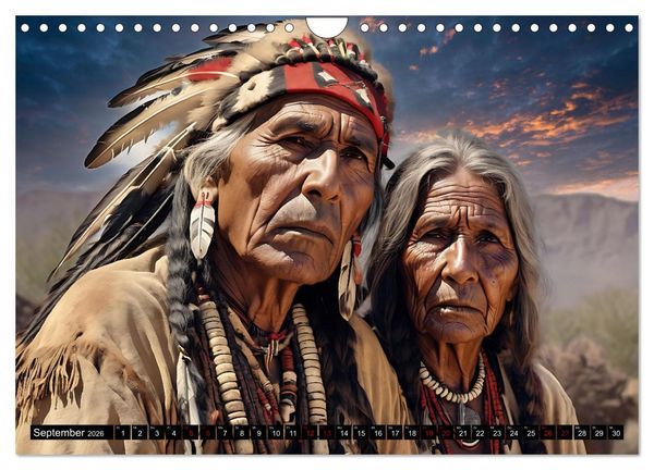 Produktbild: Im weiten Land der Indianer (Wandkalender 2026 DIN A4 quer), CALVENDO Monatskalender