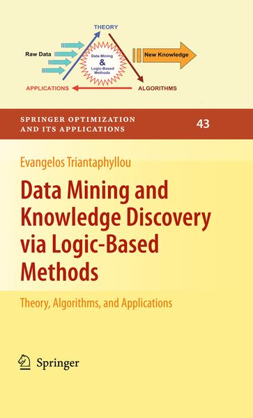 Produktbild: Data Mining and Knowledge Discovery via Logic-Based Methods