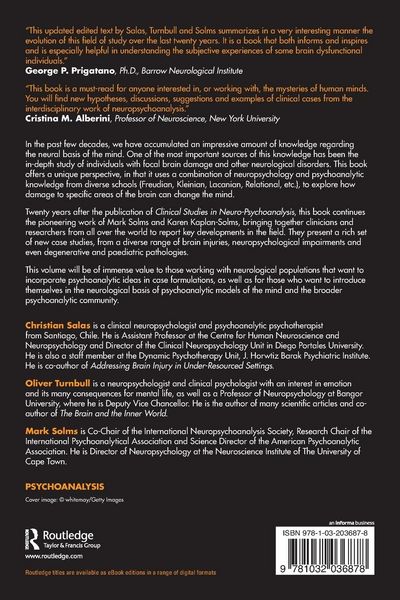 Produktbild: Clinical Studies in Neuropsychoanalysis Revisited