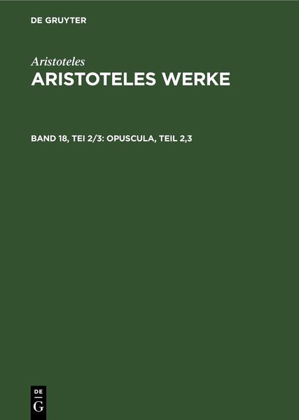 Produktbild: Opuscula, Teil 2,3