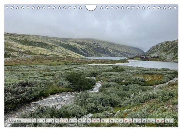 Produktbild: Wandern in Norwegen - Einklang von Gebirge und Meer (Wandkalender 2026 DIN A4 quer), CALVENDO Monatskalender