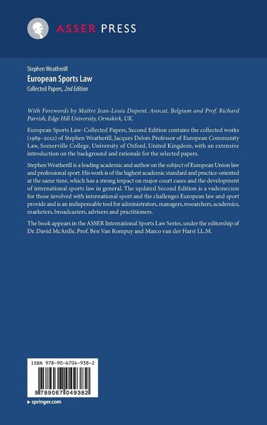 Produktbild: European Sports Law
