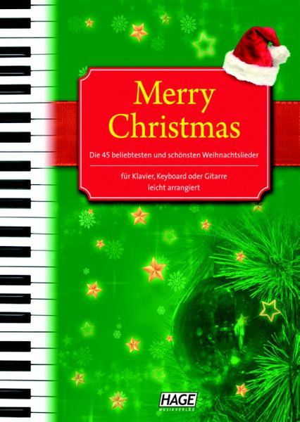 Produktbild: Merry Christmas f&uuml;r Klavier, Keyboard oder Gitarre