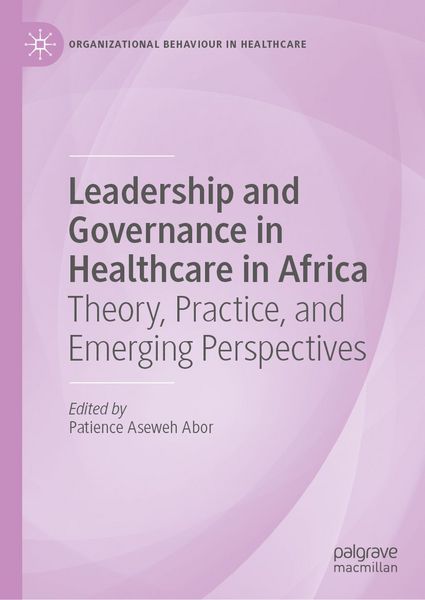 Produktbild: Leadership and Governance in Healthcare in Africa