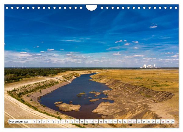 Produktbild: Ostbrandenburg von oben (Wandkalender 2026 DIN A4 quer), CALVENDO Monatskalender