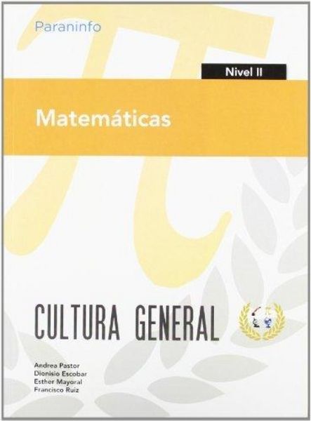 Produktbild: Matem&aacute;ticas&nbsp;II : cultura general