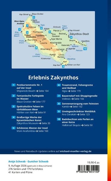 Produktbild: MICHAEL M&Uuml;LLER Reisef&uuml;hrer Zakynthos