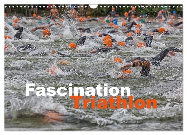 Produktbild: Fascination Triathlon (Wandkalender 2026 DIN A3 quer), CALVENDO Monatskalender