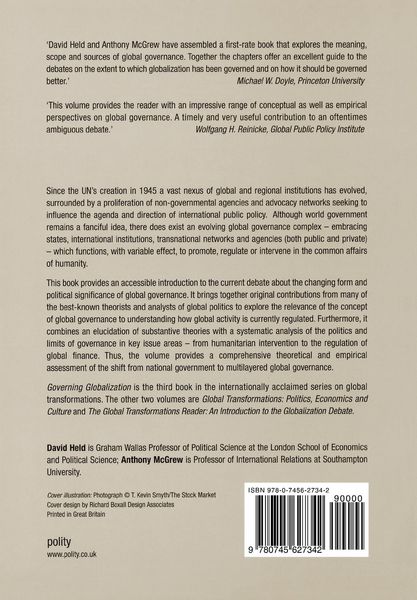 Produktbild: Governing Globalization