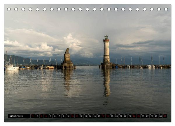 Produktbild: Lindau am Bodensee (Tischkalender 2026 DIN A5 quer), CALVENDO Monatskalender