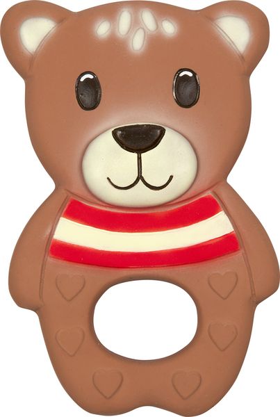 Produktbild: 23027 Beissring aus Naturkautschuk Teddy / BabyGl&uuml;ck