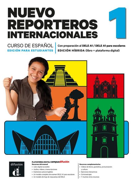 Produktbild: Nuevo Reporteros Internacionales 1 &mdash; Curso de Espa&ntilde;ol