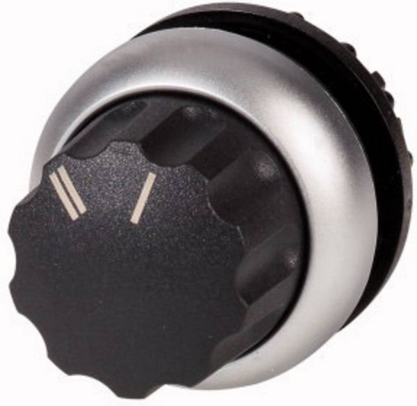 Produktbild: Eaton 216857 M22-WR-X92 Wahltaste Frontring Kunststoff Drehschalter Schwarz 1St.
