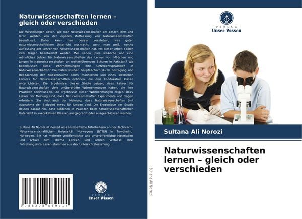 Naturwissenschaften lernen - gleich oder verschieden, Taschenbuch von Sultana Ali Norozi, Verlag Unser Wissen, 9786208569914
