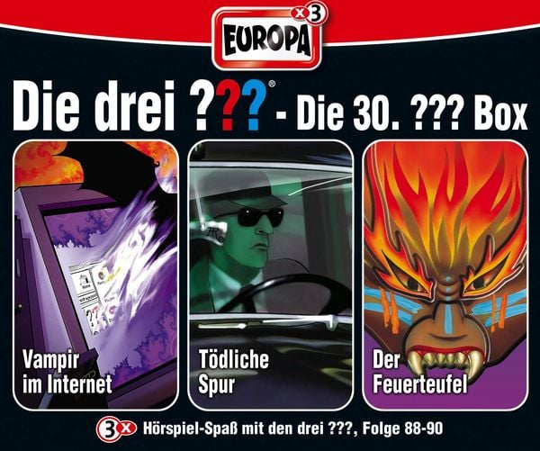 Produktbild: Die drei ??? 30. Box (88-90) 