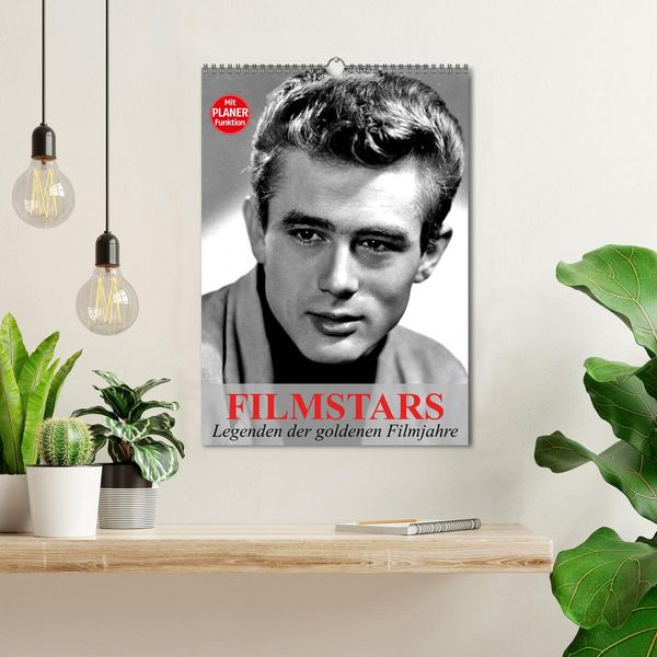 Produktbild: Filmstars - Legenden der goldenen Filmjahre (Wandkalender 2026 DIN A3 hoch), CALVENDO Monatskalender