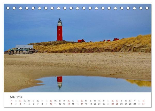 Produktbild: Texel &ndash; Eine Insel die verzaubert (Tischkalender 2026 DIN A5 quer), CALVENDO Monatskalender