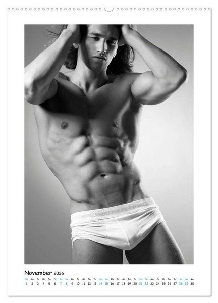 Produktbild: M&auml;nner... in underwear deluxe (Wandkalender 2026 DIN A2 hoch), CALVENDO Monatskalender