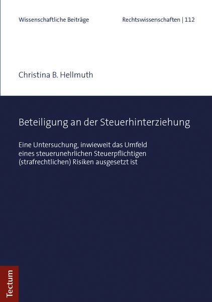 Produktbild: Beteiligung an der Steuerhinterziehung