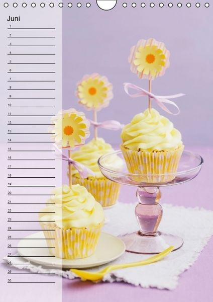 Produktbild: Geb&auml;ck-Couture K&uuml;chenplaner (Wandkalender immerw&auml;hrend DIN A4 hoch)