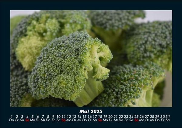 Produktbild: Gem&uuml;sekalender 2025 Fotokalender DIN A5