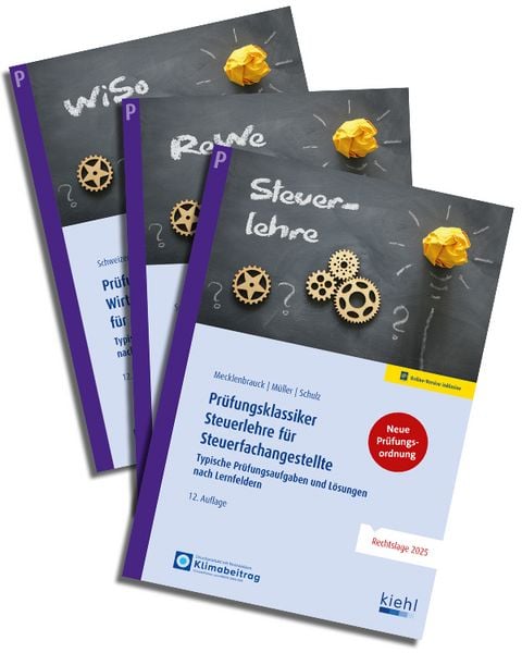Bücherpaket Prüfungsklassiker für Steuerfachangestellte, Set von , Nwb Verlag, 978-3-470-10309-9