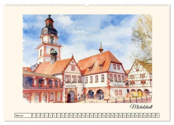 Produktbild: Erholung im Odenwald (hochwertiger Premium Wandkalender 2027 DIN A2 quer), Kunstdruck in Hochglanz