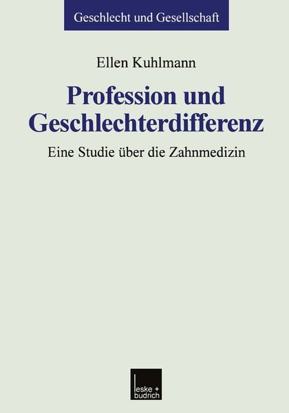 Produktbild: Profession und Geschlechterdifferenz