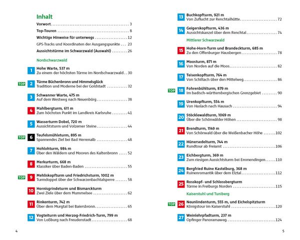 Produktbild: ROTHER Wanderbuch Aussichtst&uuml;rme Schwarzwald