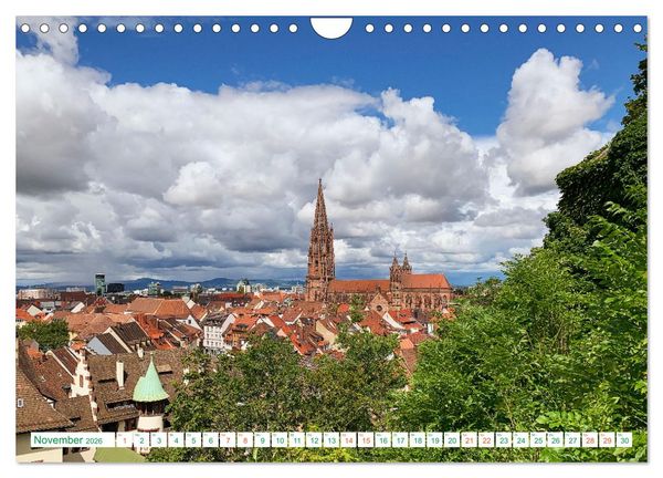 Produktbild: Freiburg - geht immer (Wandkalender 2026 DIN A4 quer), CALVENDO Monatskalender