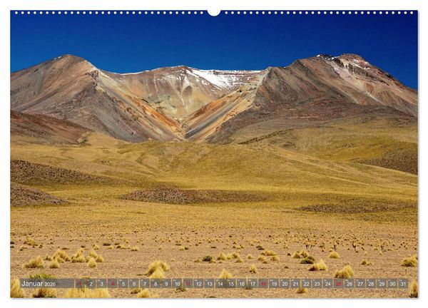 Produktbild: Bolivien - Eine Wanderreise (hochwertiger Premium Wandkalender 2026 DIN A2 quer), Kunstdruck in Hochglanz