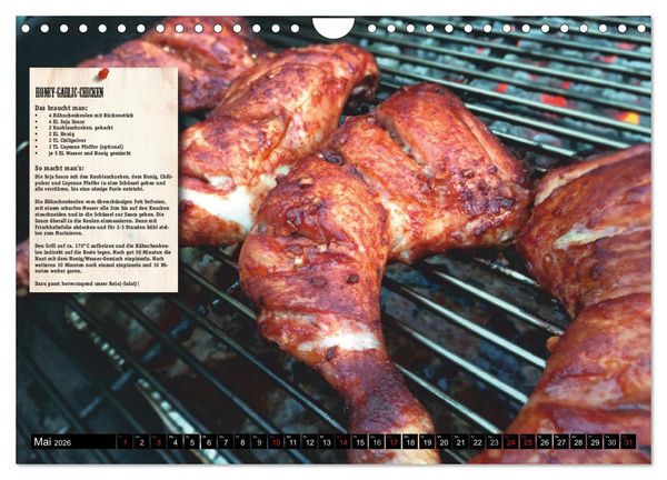 Produktbild: ALIEN-BBQ 2026 (Wandkalender 2026 DIN A4 quer), CALVENDO Monatskalender