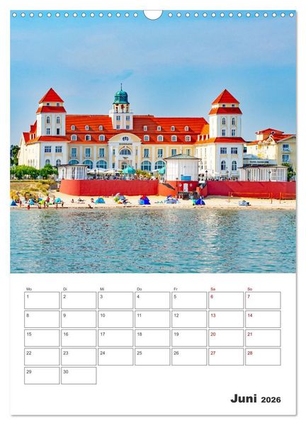 Produktbild: R&uuml;gen - Terminplaner (Wandkalender 2026 DIN A3 hoch), CALVENDO Monatskalender