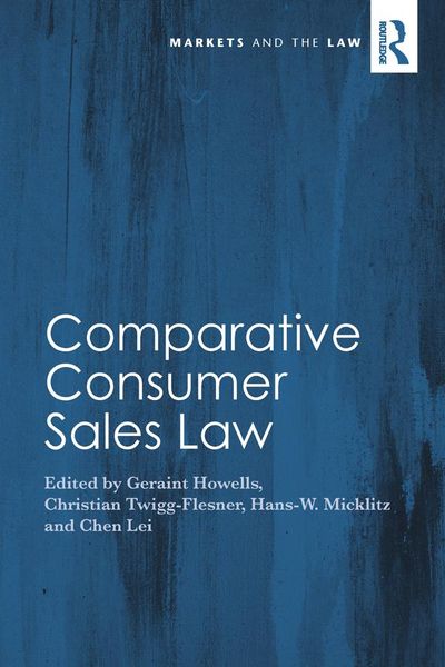 Produktbild: Comparative Consumer Sales Law