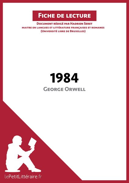 Produktbild: 1984 de George Orwell (Fiche de lecture)