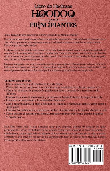 Produktbild: Libro de Hechizos Hoodoo para Principiantes