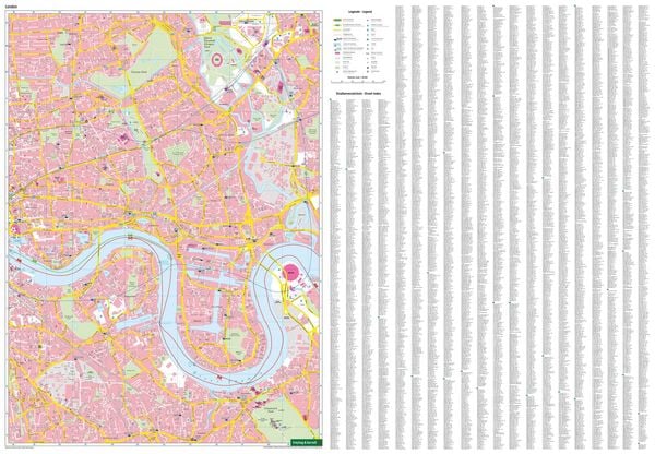 Produktbild: London, Stadtplan 1:10.000, freytag & berndt