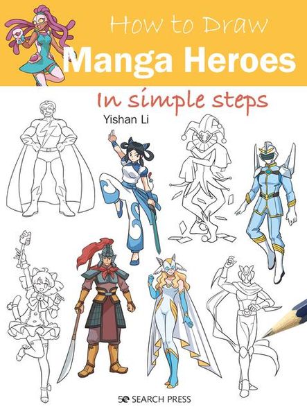 Produktbild: How to Draw Manga Heroes in Simple Steps