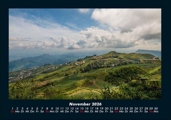 Produktbild: Berge 2026 Fotokalender DIN A4