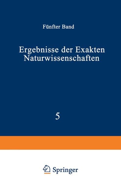 Produktbild: Ergebnisse der Exakten Naturwissenschaften