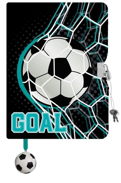 Produktbild: Tagebuch Plüsch Premium "Goal", DIN A5