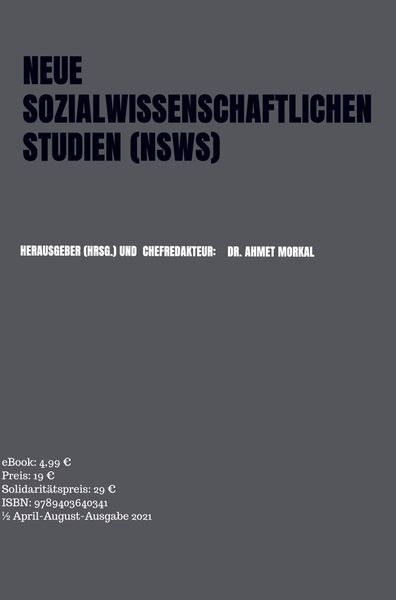 Produktbild: Neue Sozialwissenschaftlichen Studien (nsws)